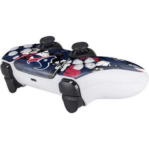 NFL Houston Texans Tropical Print PS5 Controller Skin