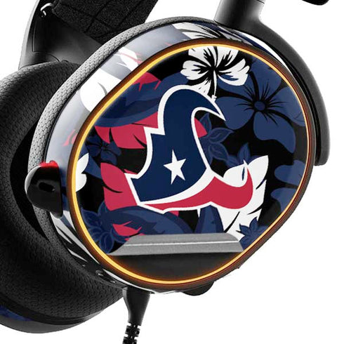 NFL Houston Texans Tropical Print SteelSeries Arctis 3 Skin