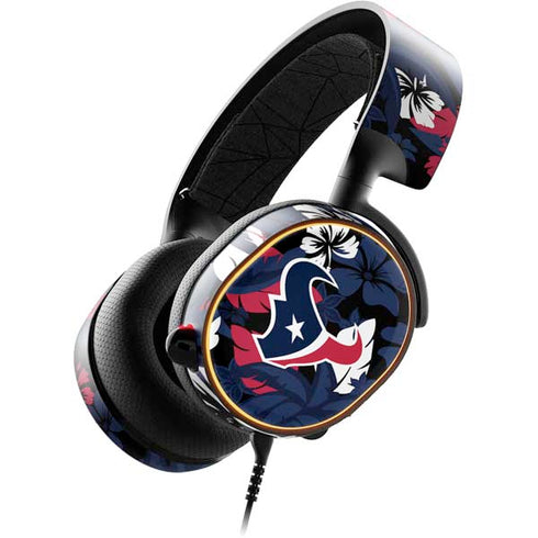 NFL Houston Texans Tropical Print SteelSeries Arctis 5 Skin
