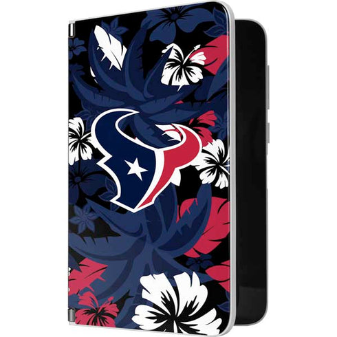 NFL Houston Texans Tropical Print Surface Duo Skin
