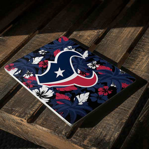 NFL Houston Texans Tropical Print Surface Laptop 3 13.5in Skin