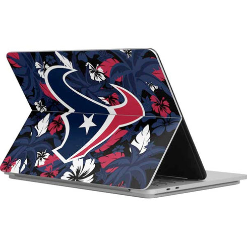 NFL Houston Texans Tropical Print Surface Laptop Studio Skin