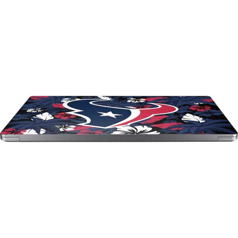NFL Houston Texans Tropical Print Universal Laptop 11in (8.8 x 6.2in) Skin