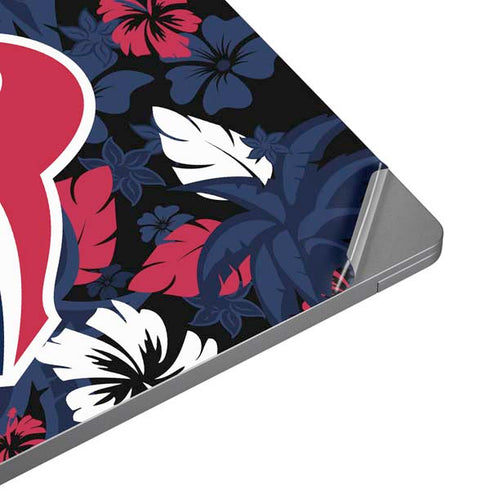 NFL Houston Texans Tropical Print Universal Laptop 11in (8.8 x 6.2in) Skin