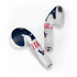 NFL Houston Texans White Striped Apple AirPods Skin