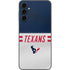 NFL Houston Texans White Striped Galaxy A14 5G Skin