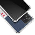 NFL Houston Texans White Striped Galaxy A72 5G Clear Case
