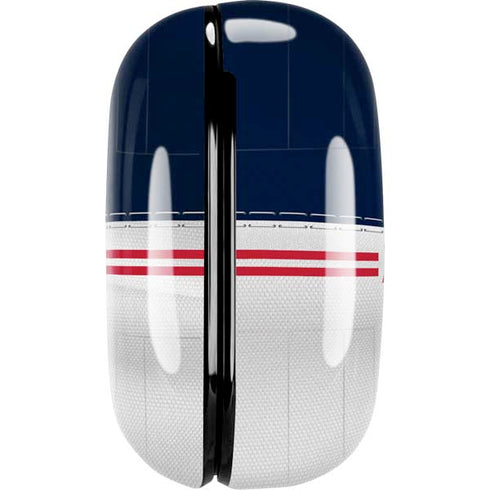 NFL Houston Texans White Striped Galaxy Buds Pro Skin