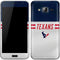 NFL Houston Texans White Striped Galaxy J3 Skin