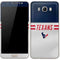NFL Houston Texans White Striped Galaxy J7 Skin