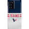 NFL Houston Texans White Striped Galaxy Note20 Ultra 5G Lite Case