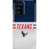 NFL Houston Texans White Striped Galaxy Note20 Ultra 5G Lite Case