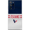 NFL Houston Texans White Striped Galaxy Note20 Ultra 5G Skin