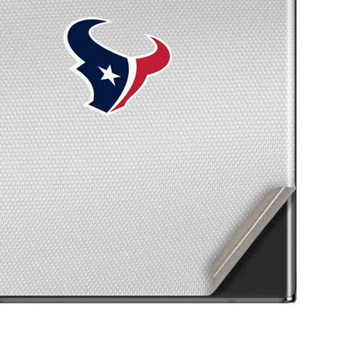 NFL Houston Texans White Striped Galaxy Note20 Ultra 5G Skin