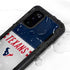 NFL Houston Texans White Striped Galaxy S20 Waterproof Case