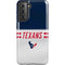 NFL Houston Texans White Striped Galaxy S21 5G Pro Case