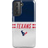 NFL Houston Texans White Striped Galaxy S21 5G Pro Case