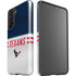NFL Houston Texans White Striped Galaxy S21 5G Pro Case