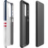 NFL Houston Texans White Striped Galaxy S21 FE Pro Case