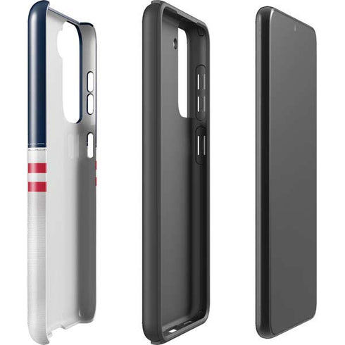 NFL Houston Texans White Striped Galaxy S21 Plus 5G Pro Case