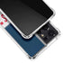 NFL Houston Texans White Striped Galaxy S21 Ultra 5G Clear Case