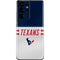 NFL Houston Texans White Striped Galaxy S21 Ultra 5G Skin