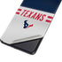NFL Houston Texans White Striped Galaxy S21 Ultra 5G Skin