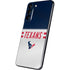 NFL Houston Texans White Striped Galaxy S22 Plus Skin