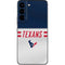 NFL Houston Texans White Striped Galaxy S22 Skin