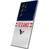 NFL Houston Texans White Striped Galaxy S22 Ultra Skin