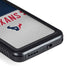 NFL Houston Texans White Striped Galaxy S23 Plus Waterproof Case