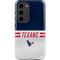 NFL Houston Texans White Striped Galaxy S23 Pro Case