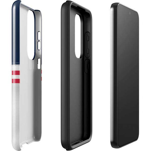 NFL Houston Texans White Striped Galaxy S23 Pro Case