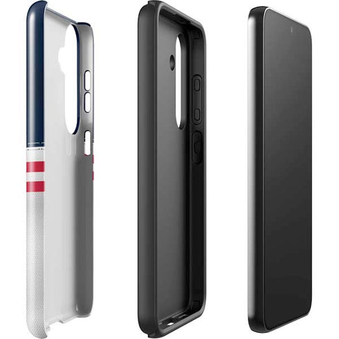 NFL Houston Texans White Striped Galaxy S24 Plus Impact Case