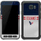 NFL Houston Texans White Striped Galaxy S7 Active Skin