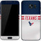 NFL Houston Texans White Striped Galaxy S7 Skin