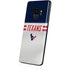 NFL Houston Texans White Striped Galaxy S9 Skin