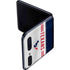 NFL Houston Texans White Striped Galaxy Z Flip Skin