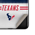 NFL Houston Texans White Striped Galaxy Z Flip Skin