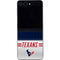 NFL Houston Texans White Striped Galaxy Z Flip5 5G Skin