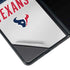 NFL Houston Texans White Striped Galaxy Z Fold3 5G Skin