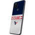 NFL Houston Texans White Striped Google Pixel 5a Skin