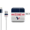 NFL Houston Texans White Striped iPad Charger (10W USB) Skin