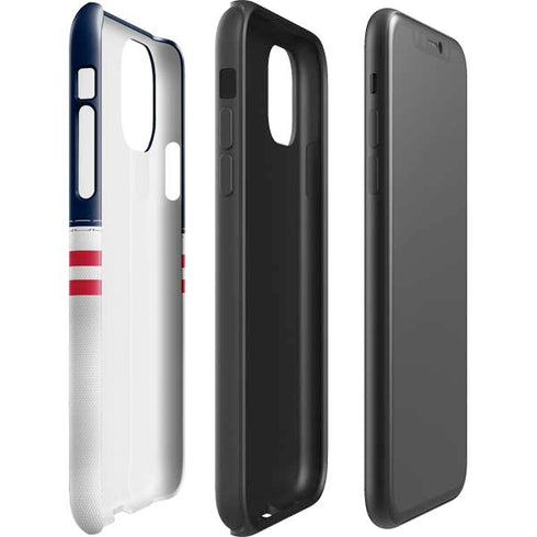 NFL Houston Texans White Striped iPhone 11 Impact Case