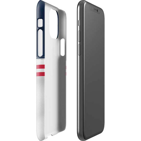 NFL Houston Texans White Striped iPhone 11 Pro Lite Case
