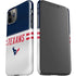 NFL Houston Texans White Striped iPhone 11 Pro Lite Case