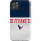 NFL Houston Texans White Striped iPhone 11 Pro Max Impact Case