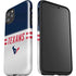 NFL Houston Texans White Striped iPhone 11 Pro Max Impact Case