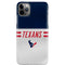 NFL Houston Texans White Striped iPhone 11 Pro Max Lite Case