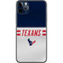 NFL Houston Texans White Striped iPhone 11 Pro Max Skin